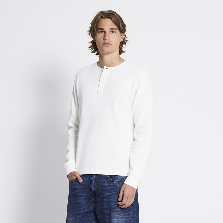Long Sleeve Grandad "Opa" Off white
